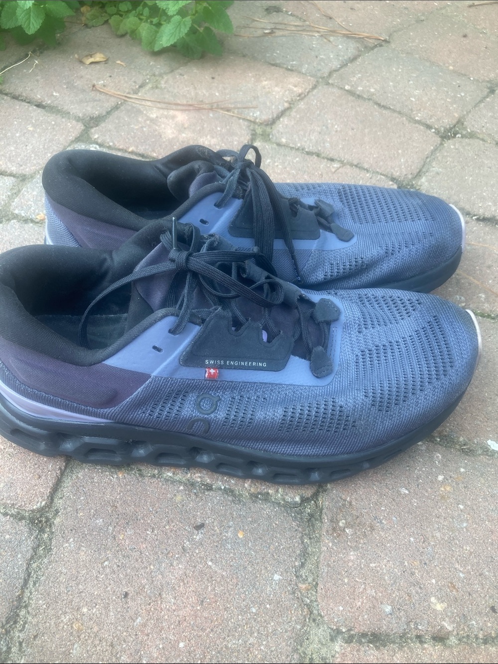 On Running Women’s Cloudnova Athletic Shoes — Blue/Black - Picture 3 of 13